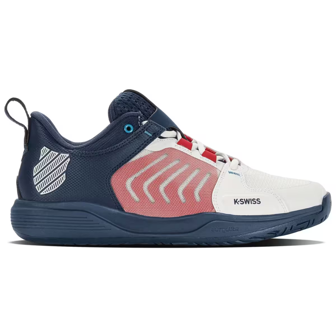 Padelschuhe für Herren K-Swiss Ultrashot Team Weiß/Blau - Esprit Padel Shop