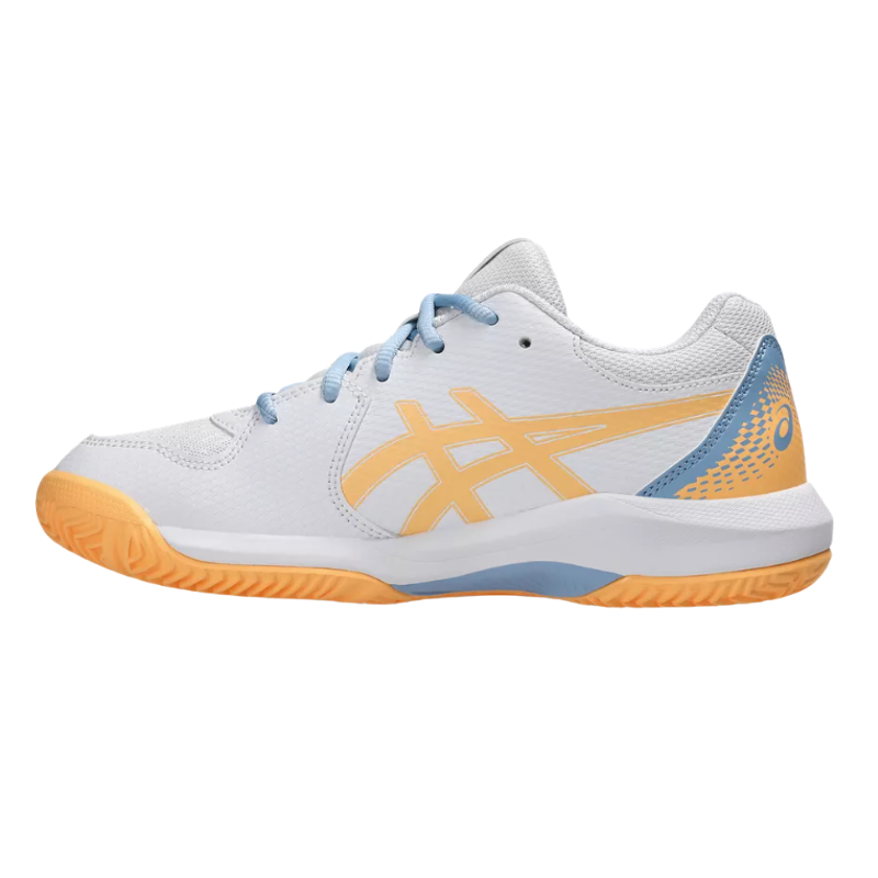 Chaussures de padel Junior Asics Gel-Dedicate 8 Padel GS Blanc - Esprit Padel Shop