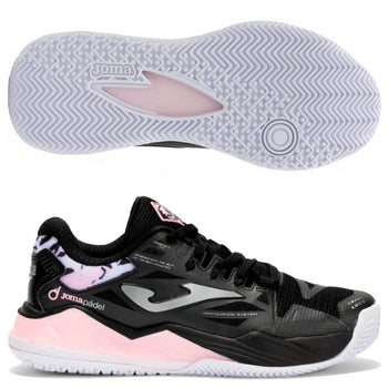 Chaussures de padel Femme Joma Spin Lady Noir 2025 - Esprit Padel Shop