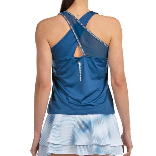 Débardeur Bullpadel Daca Bleu Marine Femme - Esprit Padel Shop