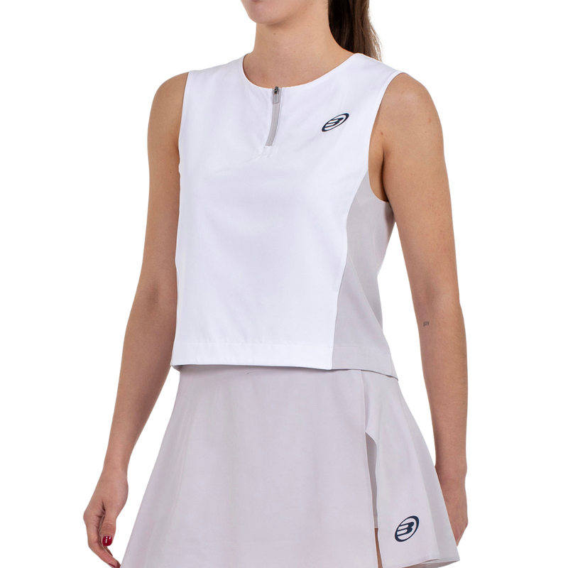 Débardeur Bullpadel Guadisa Blanc Femme - Esprit Padel Shop