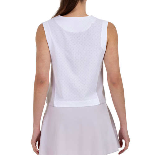 Débardeur Bullpadel Guadisa Blanc Femme - Esprit Padel Shop