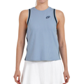 Camiseta de tirantes Bullpadel Talava Azul Mujer
