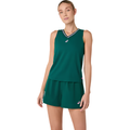 Linne Asics Court Sleevless Top grön