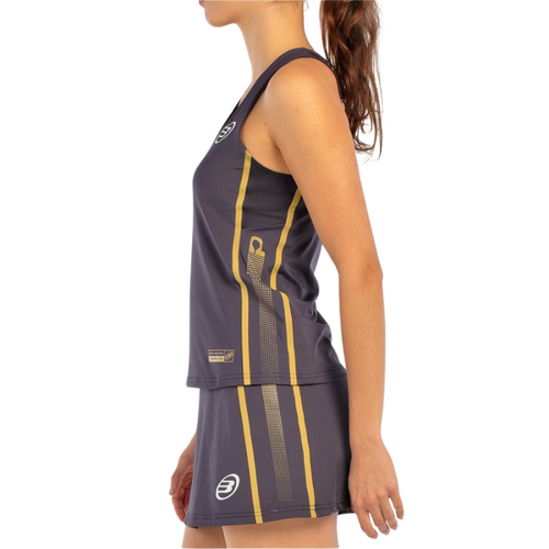 Débardeur Bullpadel Acora Noir Femme - Esprit Padel Shop