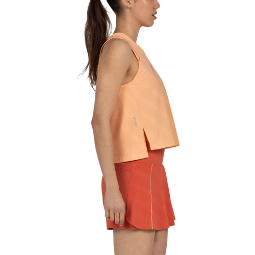 Débardeur Bullpadel Amalia Orange Clair Femme - Esprit Padel Shop