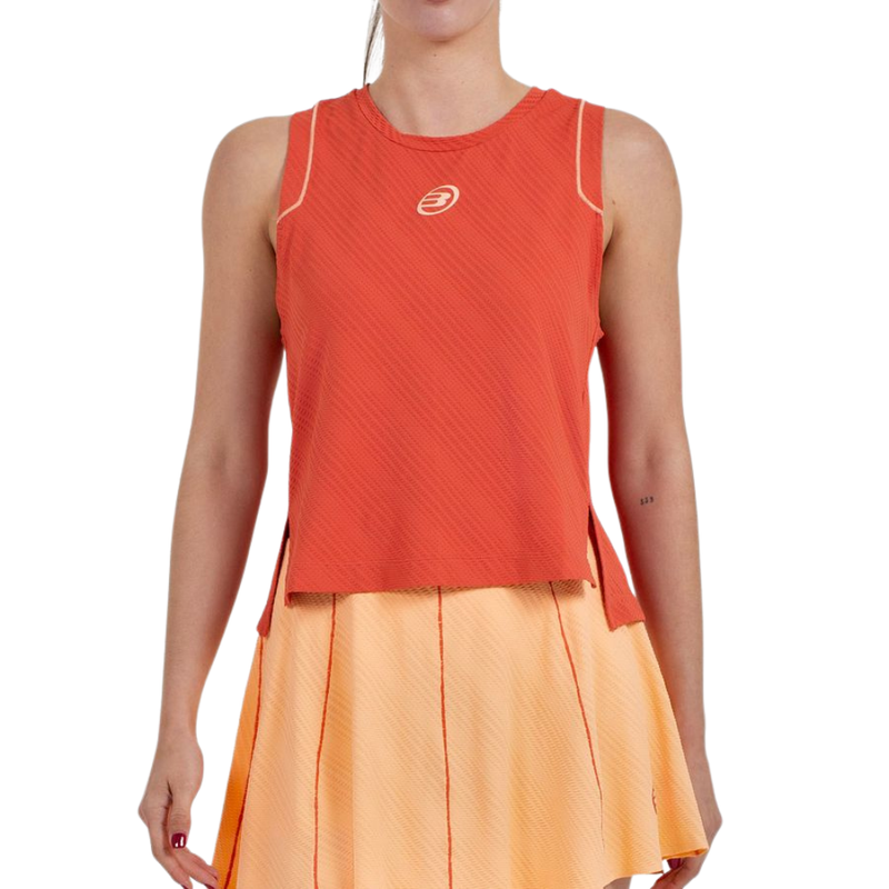 Canotta da donna Bullpadel Amalia arancione - Esprit Padel Negozio