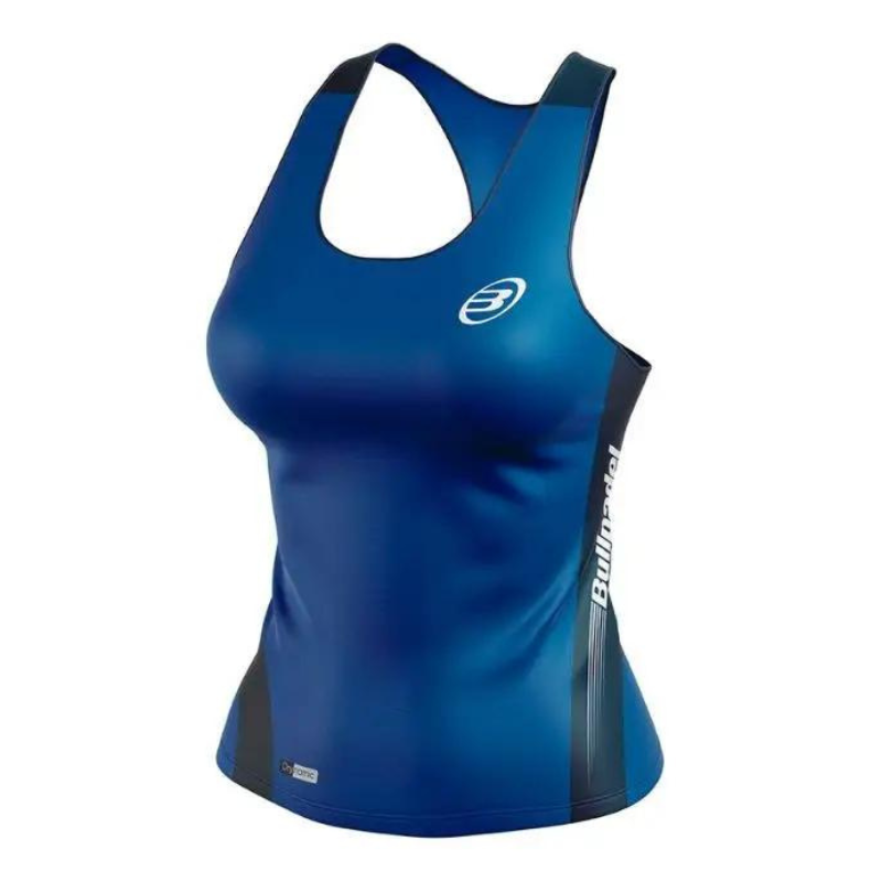 Débardeur Bullpadel Binas femme Bleu - Esprit Padel Shop