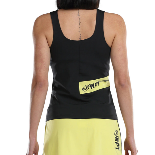 Débardeur Bullpadel Lican Femme noir - Esprit Padel Shop