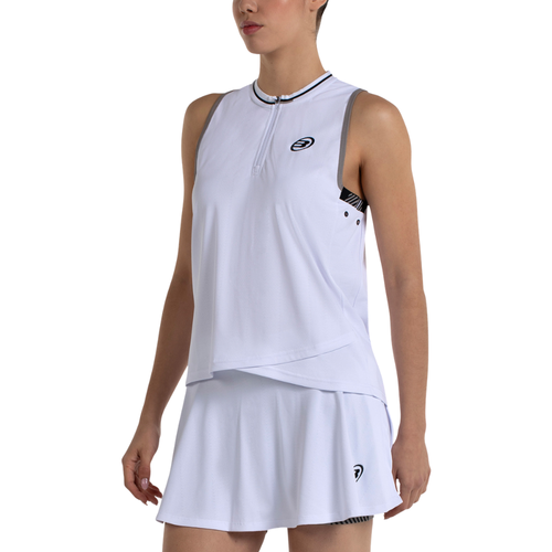 Débardeur Bullpadel Taila Blanc Femme - Esprit Padel Shop