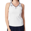 Camisola de alças Fila Hilke branca para mulher