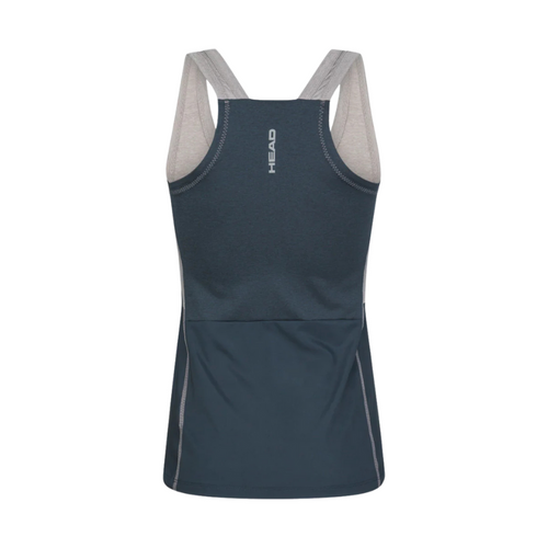 Débardeur Head Padel Tank Woman Bleu Femme - Esprit Padel Shop