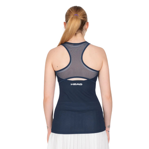 Débardeur Head Play Tech Tank Femme Bleu - Esprit Padel Shop