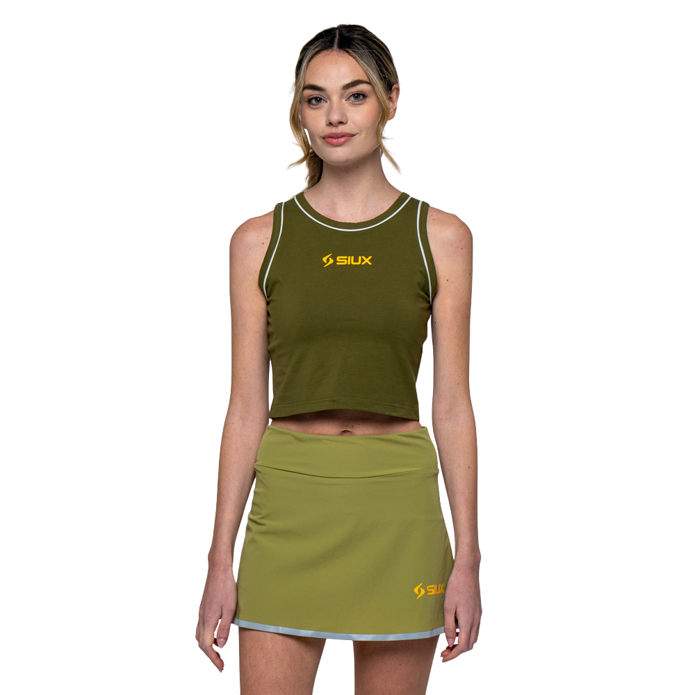 Women's green Siux Gea tank top - Esprit Padel Shop
