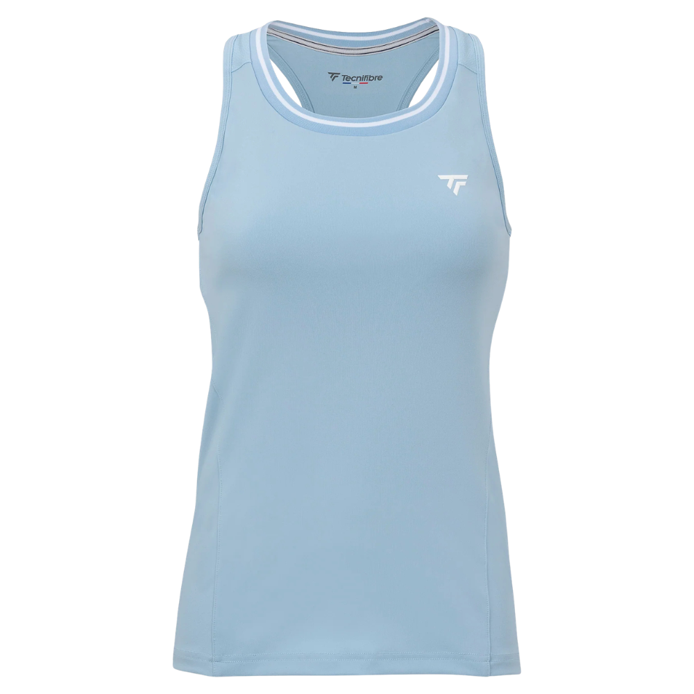 Tecnifibre Team Tech blue women's tank top - Esprit Padel Shop