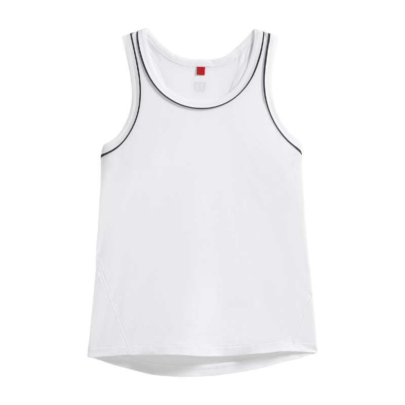 Débardeur Wilson Team Tank Blanc Femme - Esprit Padel Shop