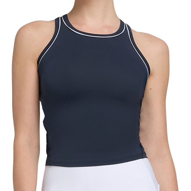 Débardeur Wilson Team Tank Bleu Marine Femme - Esprit Padel Shop
