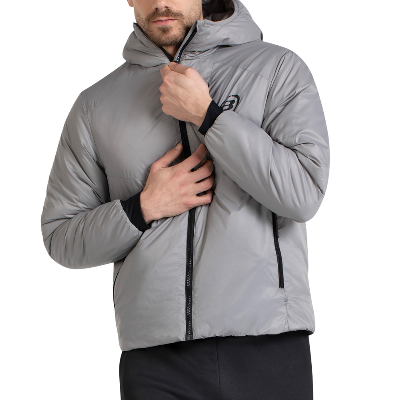 Bullpadel Etireo Grey Puffer Jacket - Esprit Padel Shop