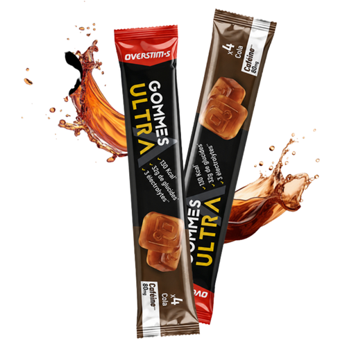 Gomme energetiche Overstim.s Ultra Caffeina Cola - Esprit Padel Shop