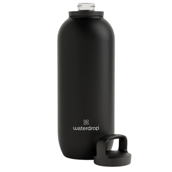 Gourde Waterdrop Inox 1.4L Noir - Esprit Padel Shop
