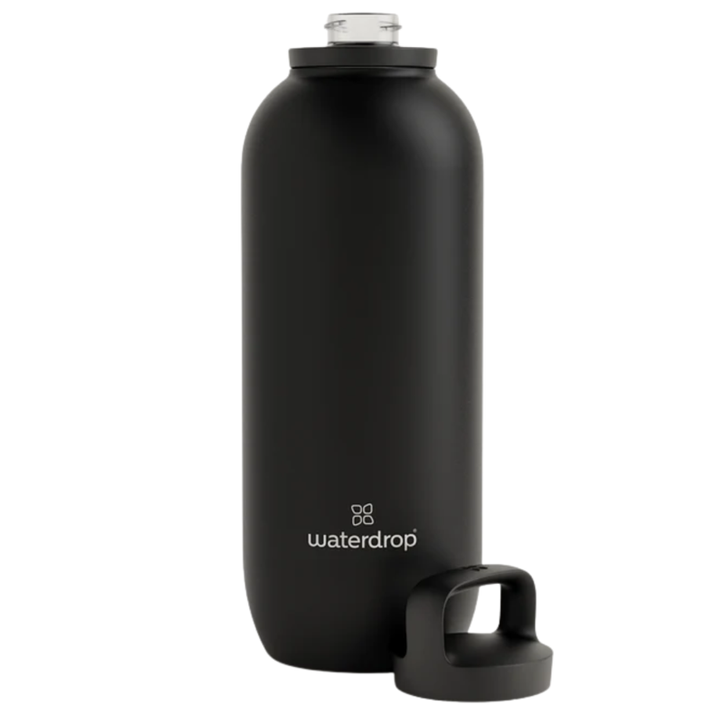 Gourde Waterdrop Inox 1.4L Noir - Esprit Padel Shop