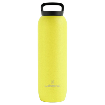 Gourde Waterdrop Inox Jaune - Esprit Padel Shop