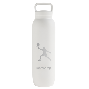 Gourde Waterdrop Inox Padel Blanc - Esprit Padel Shop
