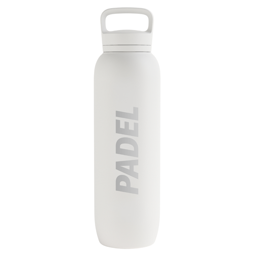 Gourde Waterdrop Inox Padel Blanc - Esprit Padel Shop