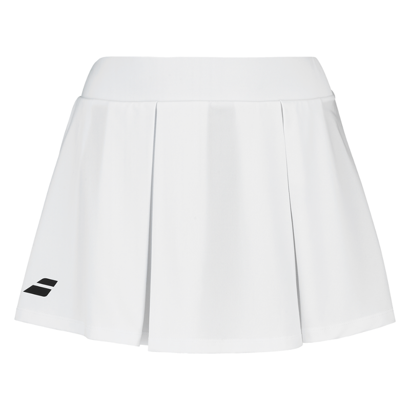 Jupe Babolat Padel Skirt Blanc Femme - Esprit Padel Shop