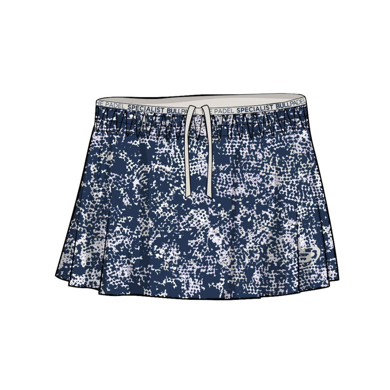 Jupe Bullpadel Parasil Bleu Junior Girl - Esprit Padel Shop