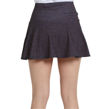 Jupe Bullpadel Polis Noir Femme dos - Esprit Padel Shop