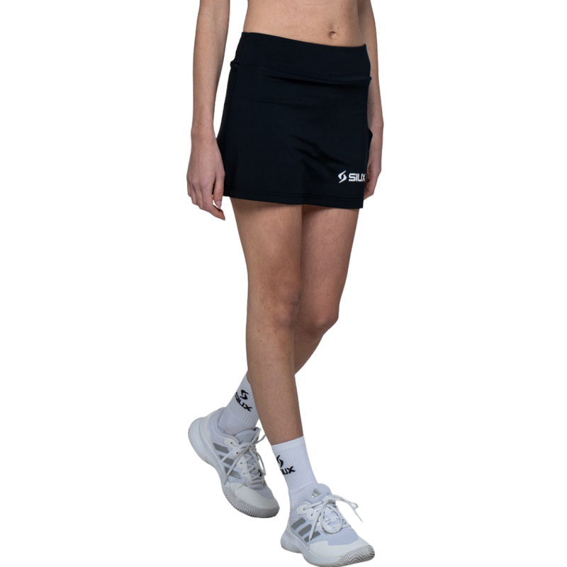 Jupe Siux Club Noir Femme - Esprit Padel Shop