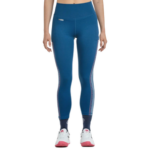 Legging Bullpadel Damava Bleu Femme - Esprit Padel Shop