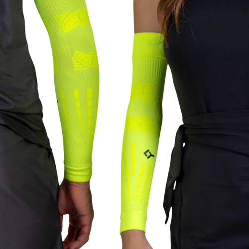 Manchette Floky No Strain Evolution Jaune - Esprit Padel Shop