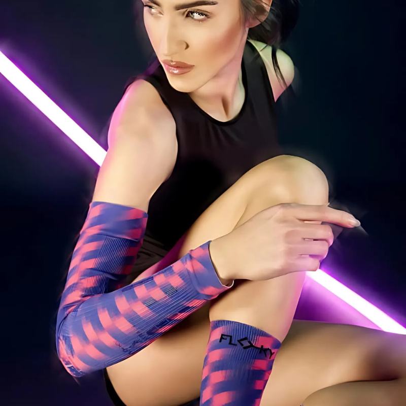 Manchette Floky No Strain Violet/Rose - Esprit Padel Shop