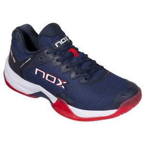 Chaussures de padel Nox ML10 Hexa Bleu rouge 3q  - Esprit Padel Shop