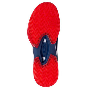 Chaussures de padel Nox ML10 Hexa Bleu rouge dessous  - Esprit Padel Shop