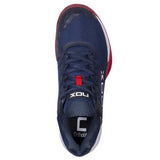 Chaussures de padel Nox ML10 Hexa Bleu rouge dessous - Esprit Padel Shop