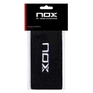 Poignets éponge nox Pro Series Noir long - Esprit Padel Shop