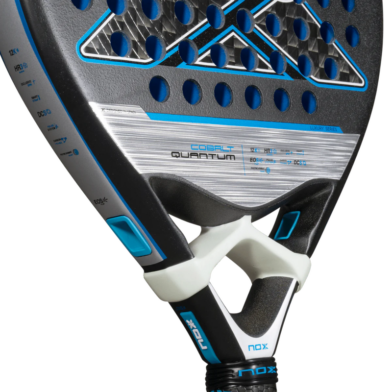 Raquette de padel Nox Quantum 12K Cobalt - Esprit Padel Shop