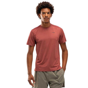 T-shirt Nox Pro regular marron face - Esproit Padel Shop
