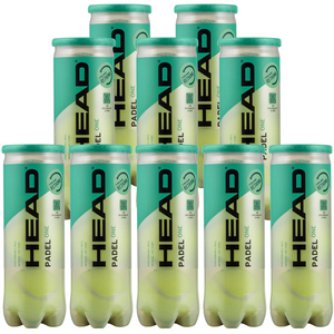 Pack de 10 tubes de balles Head Padel One - Esprit Padel Shop