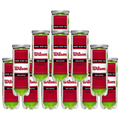 Pack de 12 tubes de balles Wilson Padel Rush 100