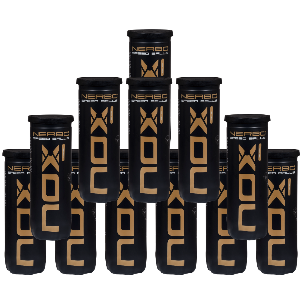 Pack of 12 tubes of Nox Nerbo+ Speed balls - Esprit Padel Shop