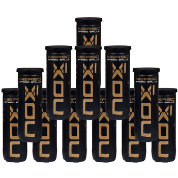 Pack de 12 tubes de balles Nox Nerbo+ Speed - Esprit Padel Shop