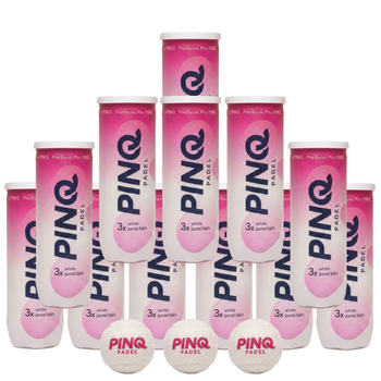 Pack de 12 balles PINQ Padel Blanc - Esprit Padel Shop
