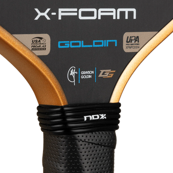 Raquette de Pickleball Nox X-Foam Goldin 16mm - Esprit Padel Shop