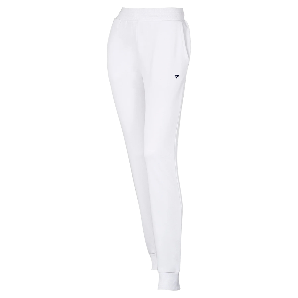 Pantalon de survêtement Tecnifibre Team Terry Blanc Femme - Esprit Padel Shop