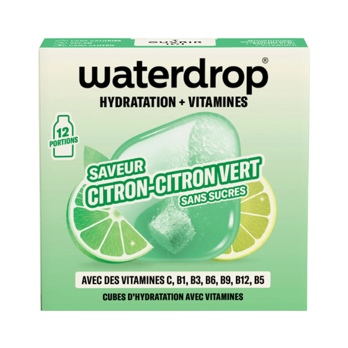 Pastilles d'hydratation Waterdrop Microdrink Citron Vert x12 - Esprit Padel Shop