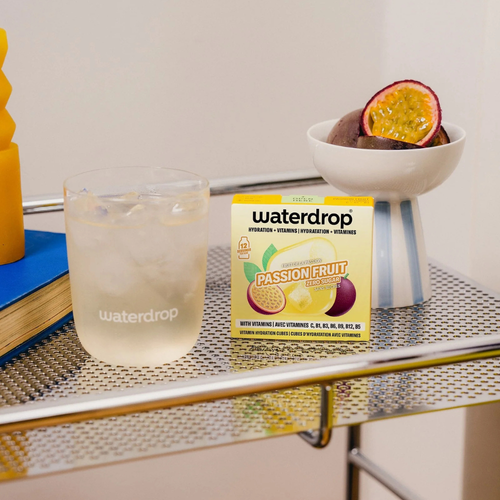 Pastilles d'hydratation Waterdrop Microdrink Fruit de la passion x12 - Esprit Padel Shop